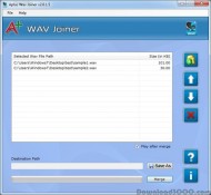 Aplus WAV Joiner screenshot